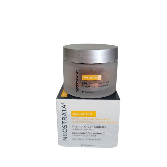 NEOSTRATA Enlighten Vitamin C Concentrate Radiance Capsules 30 Ct New with Box - Picture 1 of 9